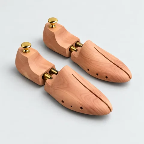 Bespoke Lasted Shoe Trees in aged red cedar